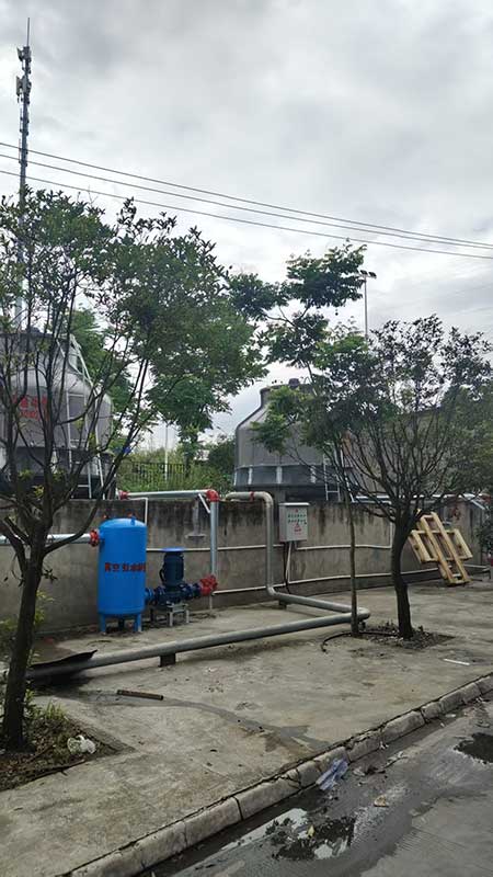圆形玻璃钢冷却塔应用实例