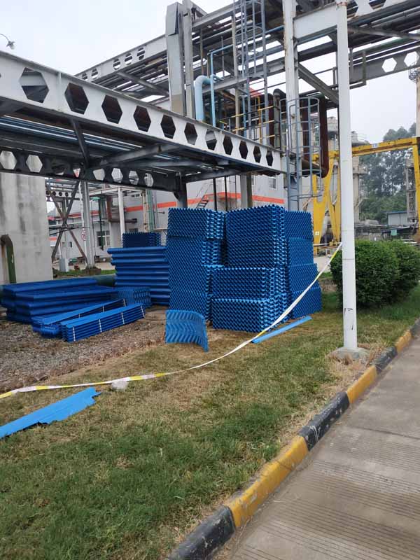 绵阳冷却塔填料的作用和冷却塔填料清洗方法